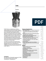 PR-1 Series: Adjustable Pressure Reducing Regulator