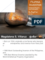 Magdalena Villaruz - Presentation On Filipino Inventors