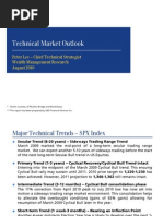 UBS Technical Market Outlook August 2010