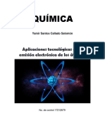 Aplicaciones Tecnológicas de La Emisión Electrónica de Los Átomos