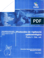 Protocolos de Vigilancia Epidemiológica