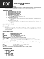 Handouts MTLB 4688 The Clinical Lab Law