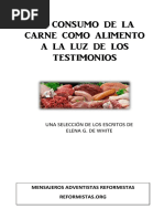 El Consumo de La Carne A La Luz de Los Testimonio