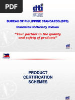 BPS Product Certification - Philippines