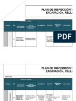 ITP - Excavación y Compactado