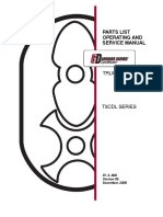 GD T5CDL Parts List & Operating Manual