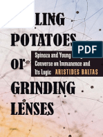 Aristides Baltas-Peeling Potatoes or Grinding Lenses - Spinoza and Young Wittgenstein Converse On Immanence and Its Logic PDF