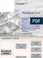 Hypothesis Tests: Irwin/Mcgraw-Hill © Andrew F. Siegel, 1997 and 2000