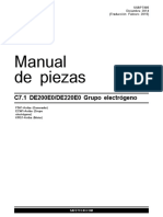 Manual de Piezas DE200E0/DE220E0 GRUPO ELECTROGENO