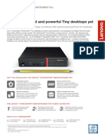 Datasheet Thinkcentre m600 m700 m900 Tiny PDF