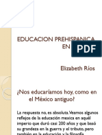 Educacion Prehispanica