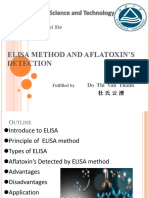 ELISA Method and Aflatoxin's Detection