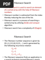 2.fibonacci Searching