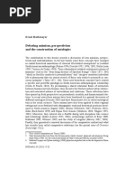 Halbmayer - Debating Animis Perspectivism and The Construction of Ontologies PDF