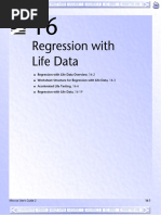 Regression With Life Data