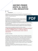 Mef Transfirió Primer Presupuesto Al Nuevo Distrito Del Megantoni