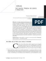 Con Él A Solas.: Las Cartas de Santa Teresa de Jesús A Jerónimo Gracián