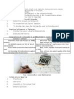 Construction Cost Estimation