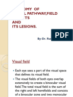 Anatomy of Visual Pathway, Field Defects AND Its Lesions.: By-Dr. Ruchi Pherwani