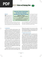 Osmotic Power Generation and Reverse Osmosis Desalination Hybrid System