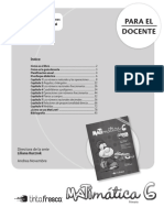 Matimatica6 Guiadoc PDF