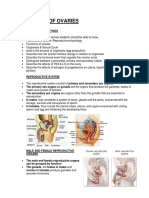 Functions of Ovaries: Learning Objectives