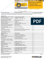 Material Checklist Scooptram Cargadores Subterraneos Cat PDF