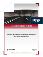 U6 Tratamientos Del Terreno y Refuerzos para Obras Subterráneas