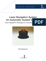 Laser Navigation System For Automated Guided Vehicles