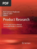 Product Research - The Art and Science Behind Successful Product Launches