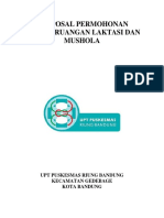 PROPOSAL PUSKESMAS Laktasi Dan Mushola