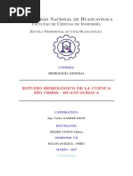 Estudio Hidrologico Del Rio Chiris PDF