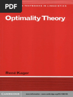 Optimality Theory PDF