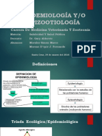 Presentación EPIDEMIOLOGIA Y EPIZOOTIOLOGIA