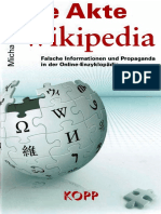 Brückner, Michael - Die Akte Wikipedia (2014, 128 S., Text)