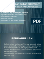 Kesimbangan Cairan Elektrolit Dan Asam Basa Pascaoperasi AT