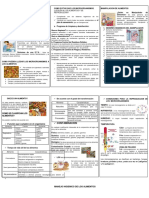 Triptico Manejo Higiénico de Alimentos