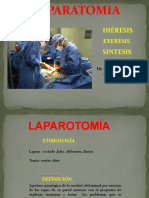 Técnica Operatoria - Laparatomía, Diéresis y Síntesis