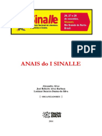 I Sinalle Anais 2014