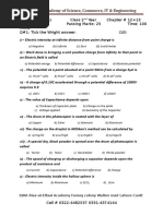 Physics 2nd Year CH#12+13