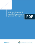 INFOD Referencial Capacidades Profesional PDF