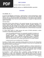 Petitioner Vs Vs Respondent: First Division