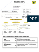 Evaluación Final N°1-Circulacion en Los Seres Vivos