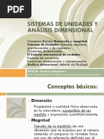 Sistema de Unidades Análisis Dimensional