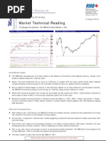 Market Technical Reading: To Salvage The Uptrend, The FBM KLCI Must Retake 1,350 - 13/08/2010