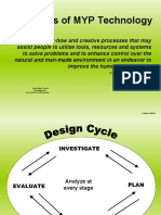 Aims of MYP Technology: " The Know-How and Creative Processes That May