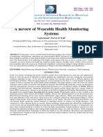 A Review of Wearable Health Monitoring Systems