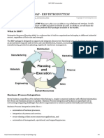 SAP ERP Introduction