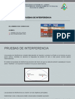 Pruebas de Interferencia