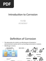 Introduction To Corrosion